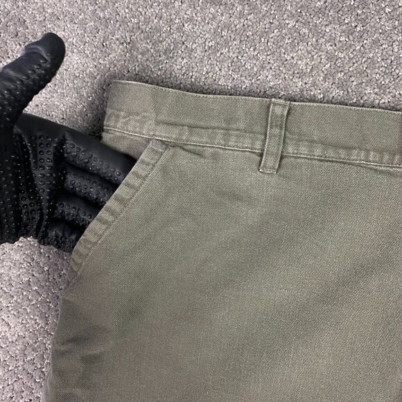 Patagonia Stand Up Shorts Organic Cotton 5" Men's 40 Green Denim Canvas - Picture 2 of 13